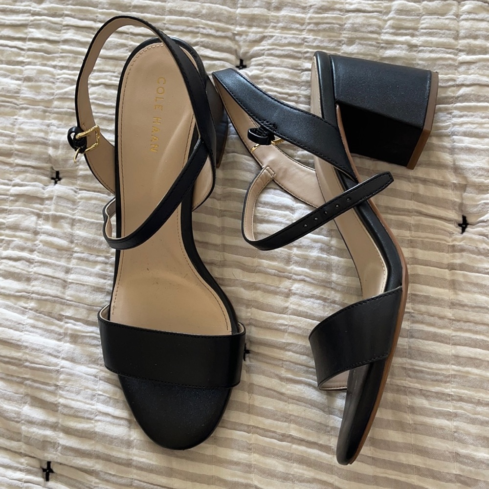 Cole Haan Josie Block Sandal Heel. Size 7.5